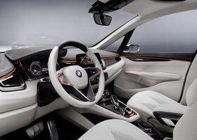 Interior del nuevo BMW Concept Active Tourer.