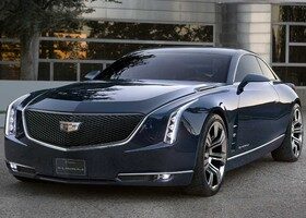 La parrilla delantera del Cadillac Elmiraj Concept es una de sus señas de identidad.