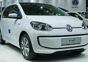 El Volkswagen e-Up! tiene una autonomía de 160 kilómetros.