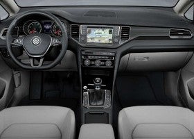 Interior del nuevo Volkswagen Golf Sportsvan.