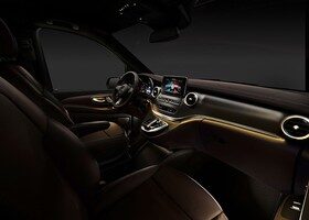 Interior nuevo Mercedes Clase V MY 2014