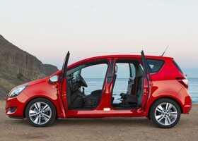 El sistema de apertura de puertas es una de las señas de identidad del Opel Meriva.
