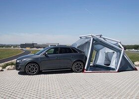 Audi Q3 Camping Tent Wörthersee Tour 2014