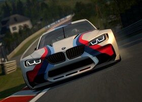 El frontal del BMW Vision Gran Turismo destaca por su agresividad.