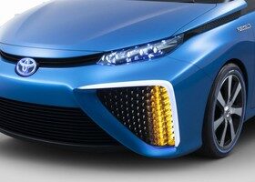 El diseño del Toyota FCV es bastante futurista.