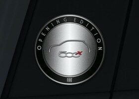 El Fiat 500X Opening Edition contará con este distintivo.