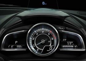 Detalle del cuadro de mandos del nuevo Mazda2.