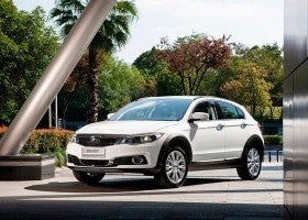 Primeras fotos del Qoros 3 City SUV presentado en Guangzhou 2014