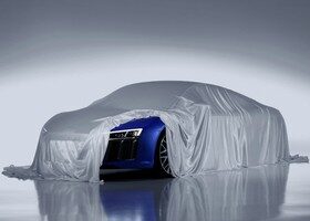 La imagen definitiva del nuevo Audi R8 está cerca de ser desvelada.