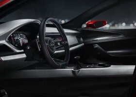 El interior del Kia Sportspace Concept tiene elementos bastante futuristas, como es habitual en los prototipos.