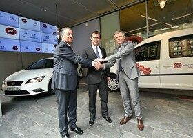 Alianza EDP Seat y VW-Audi España gas GNC 2015