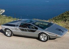 El Maserati Boomerang tenía una clara influencia de Citroën en su salpicadero.