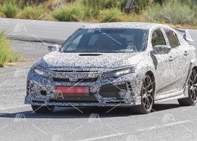 Fotos espía del Honda Civic Type R 2017