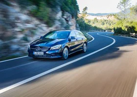 Mercedes CLA Shooting Brake 2016 dinámica