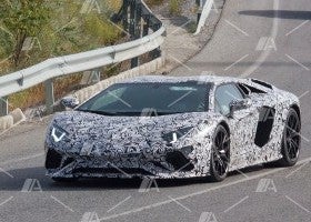 Fotos espía del nuevo Lamborghini Aventador 2017
