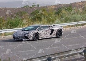 Fotos espía del nuevo Lamborghini Aventador 2017