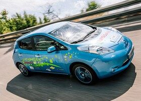 Nissan Leaf con un 75 por ciento de autonomía gracias a sus empleados
