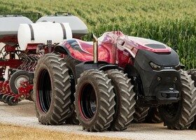 El futuro de los tractores es ser autónomos.