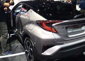 Toyota C-HR en el Salón de París 2016