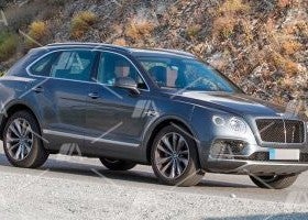 Fotos espía del Bentley Bentayga diésel 2017