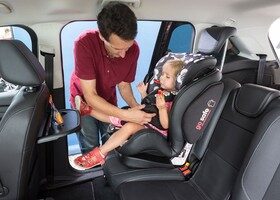 El 56% de conductores viaja con niños en alguna ocasión.
