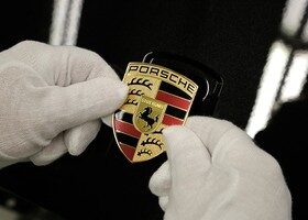 El boceto del logo de Porsche surgió en un restaurante de Nueva York en 1952.