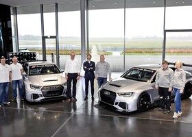 Entrega de los dos primeros Audi RS3 LMS de competición.
