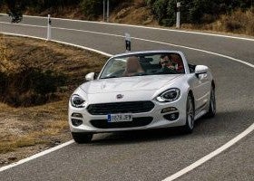El Fiat 124 Spider es un coche utilizable en el día a día.