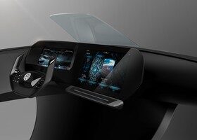 El concepto «New Touch» es el siguiente nivel de desarrollo del Digital Cockpit de Volkswagen.