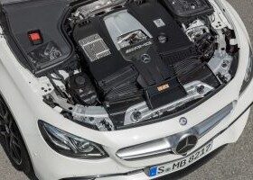 El motor del nuevo Mercedes AMG familiar es V8 con doble turbo y 571 o 612 CV.