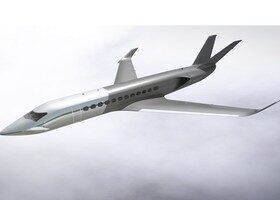 El diseño de este jet es espectacular.