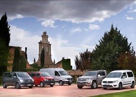 Presentación y prueba gama comercial Volkswagen 2017.