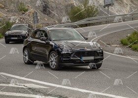 Fotos espía del lavado de cara del Porsche Macan 2018