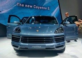 Nuevo Porsche Cayenne en Frankfurt.