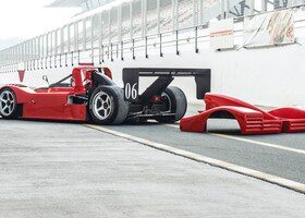 Ferrari 333 SP un verdadero coche de competición.