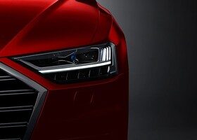 Así es la imponente iluminación led y láser del nuevo Audi A8 2018