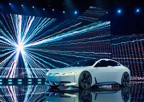 Prototipo BMW i Vision Dynamics en el Salón del Automóvil de Frankfurt.