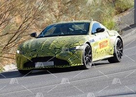 Fotos espía del Aston Martin Vantage 2019