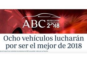 Premio Coche del Año ABC 2018.