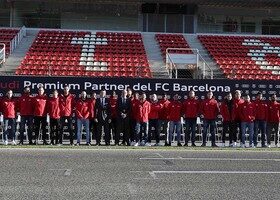 Entrega de coches Audi a los jugadores del FC Barcelona. Temporada 2017-2018