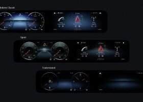 Mercedes ha combinado la pantalla táctil con el touchpad y los botones táctiles Touch-Control del volante.