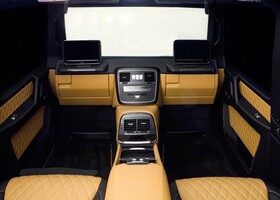 Mercedes-Maybach G650 Landaulet interior.