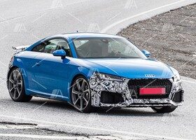Fotos espía del renovado Audi TT RS 2019