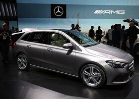 La nueva generación del Mercedes Clase B ha sido una de las grandes novedades del Salón de París.