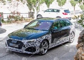 Fotos espía del lavado de cara del nuevo Audi RS4 2020