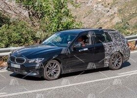 Fotos espía del BMW 330e Touring 2020