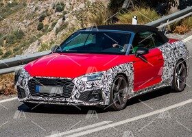 Fotos espía del renovado Audi S5 2021