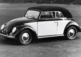 Historia del VW Escarabajo descapotable.