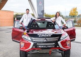Cristina Gutiérrez y Pablo Huete pilotarán el nuevo Eclipse Cross