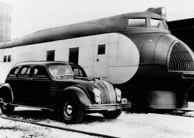 El Chrysler Airflow de 1934 fue el primer coche en el que se trabajó la aerodinámica.